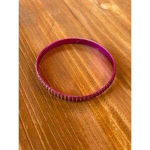 Pink Rhinestone Bangle 1PC